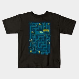 Crystal Lake Maze Kids T-Shirt